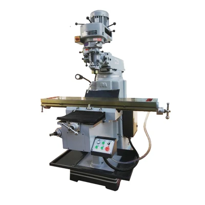 Fraiseuse à tourelle horizontale et verticale universelle en métal automatique CNC