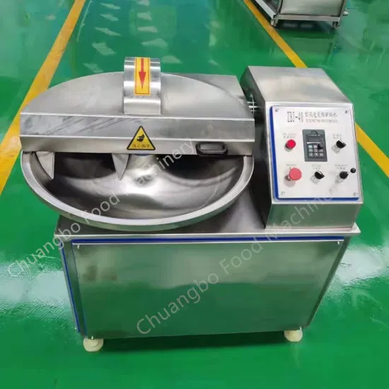 Machine commerciale de broyage/hachage/coupe/hachage/mélange/traitement pour le bœuf, le poulet, le canard, la viande de bœuf, les saucisses, les poissons, les crevettes, les fruits de mer, les aliments pour chiens, les légumes et les fruits